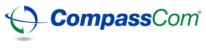 The words CompassCom 