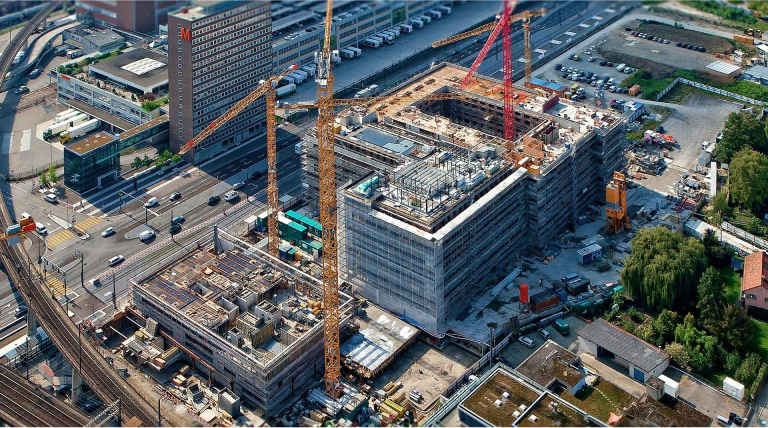 Edificio in costruzione